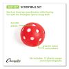 Scoop Ball Set, Plastic, Assorted Colors, 2 Scoops,1 Ball/Set, 6/Set2