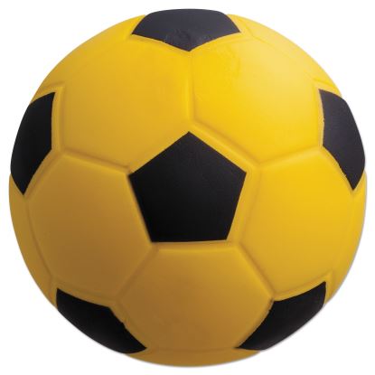 Coated Foam Sport Ball, For Soccer, Playground Size, Yellow1