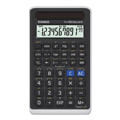 FX-260 Solar II All-Purpose Scientific Calculator, 10-Digit LCD, Black1