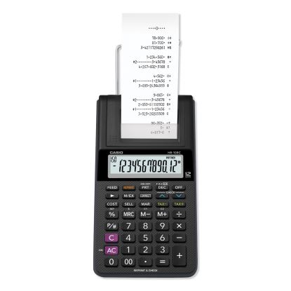 HR-10RC Handheld Portable Printing Calculator, Black Print, 1.6 Lines/Sec1