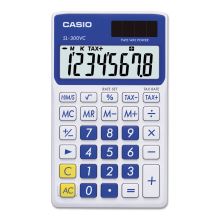 SL-300SVCBE Handheld Calculator, 8-Digit LCD, Blue1