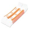 Currency Straps, Orange, $50 in Dollar Bills, 1000 Bands/Pack2