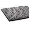 Industrial Deck Plate Anti-Fatigue Mat, Vinyl, 24 x 36, Black2