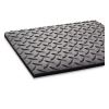 Industrial Deck Plate Anti-Fatigue Mat, Vinyl, 36 x 60, Black2