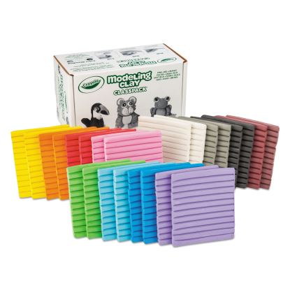 Modeling Clay Classpack, Assorted Colors, 24 lbs1