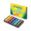 Colored Drawing Chalk, 3.19" x 0.38" Diameter, 12 Assorted Colors 12 Sticks/Set1