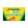 Colored Drawing Chalk, 12 Assorted Colors 12 Sticks/Set2