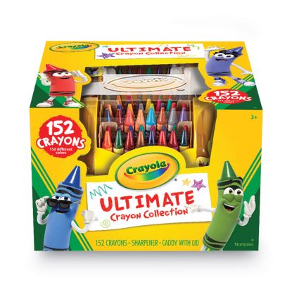 Ultimate Crayon Case, Sharpener Caddy, 152 Colors1