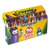 Classic Color Crayons in Flip-Top Pack with Sharpener, 96 Colors/Pack2