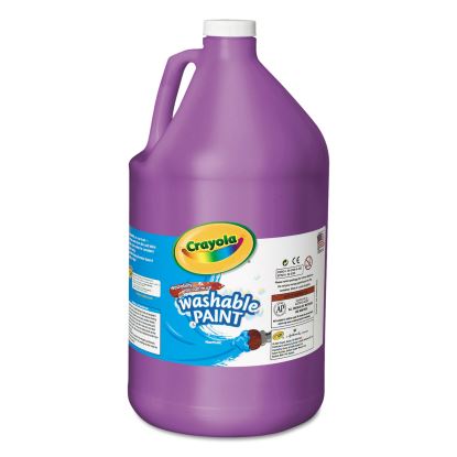 Washable Paint, Violet, 1 gal Bottle1