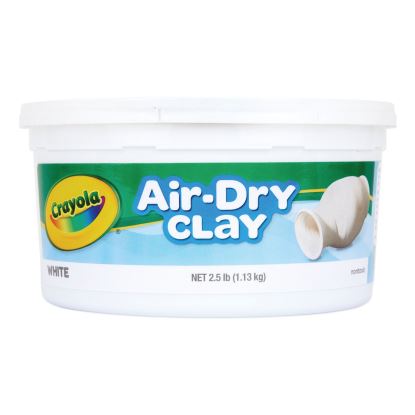 Air-Dry Clay,White,  2.5 lbs1