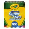 Super Tips Washable Markers, Fine/Broad Bullet Tips, Assorted Colors, 100/Set1