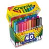 Ultra-Clean Washable Markers, Broad Bullet Tip, Assorted Colors, 40/Set2