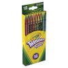 Twistables Colored Pencils, 2 mm, 2B (#1), Assorted Lead/Barrel Colors, 18/Pack2