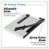 Vantage Guillotine Paper Trimmer/Cutter, 15 Sheets, 15" Cut Length, Metal Base, 12.25 x 15.752