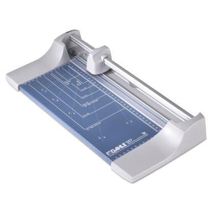 Rolling/Rotary Paper Trimmer/Cutter, 7 Sheets, 12" Cut Length, Metal Base, 8.25 x 17.381