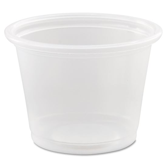 Conex Complements Portion/Medicine Cups, 1 oz, Clear, 125/Bag, 20 Bags/Carton1
