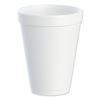 Foam Drink Cups, 12 oz, White, 25/Bag, 40 Bags/Carton1