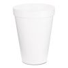 Foam Drink Cups, 12 oz, White, 1,000/Carton1