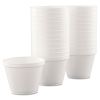 Food Containers, 12 oz, White, 25/Bag, 20 Bags/Carton2
