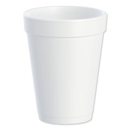 Foam Drink Cups, 14 oz, White, 1,000/Carton1