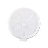 Lift n' Lock Plastic Hot Cup Lids, With Straw Slot, Fits 12 oz to 24 oz Cups, Translucent, 100/Pack, 10 Packs/Carton2