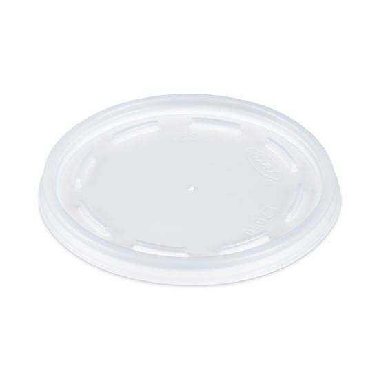 Plastic Lids, Fits 12 oz to 24 oz Foam Cups, Vented, Translucent, 100/Pack, 10 Packs/Carton1