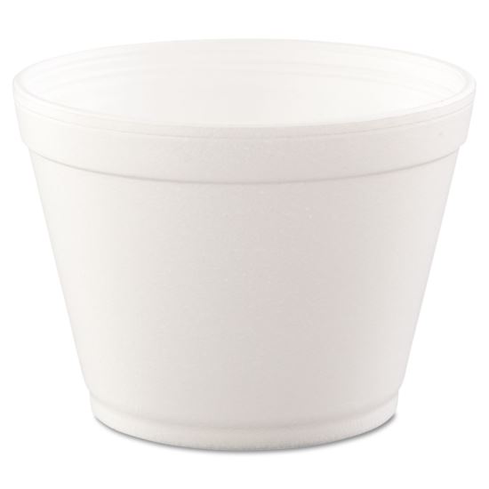 Foam Containers,16 oz, White, 25/Bag, 20 Bags/Carton1