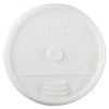 Plastic Lids, Fits 12 oz to 24 oz Hot/Cold Foam Cups, Sip-Thru Lid, White, 100/Pack, 10 Packs/Carton2