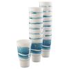 Horizon Hot/Cold Foam Drinking Cups, 32 oz, Teal/White, 16/Bag, 25 Bags/Carton2