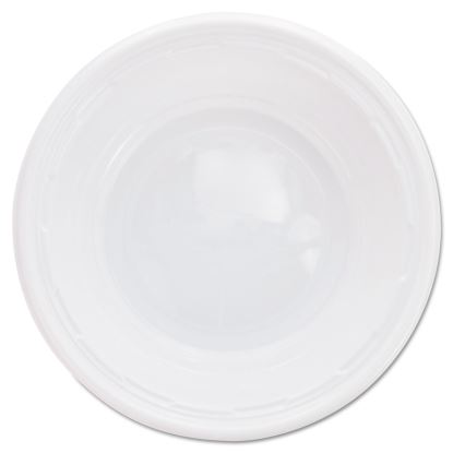 Plastic Bowls, 5 to 6 oz, White, 125/Pack, 8 Packs/Carton1
