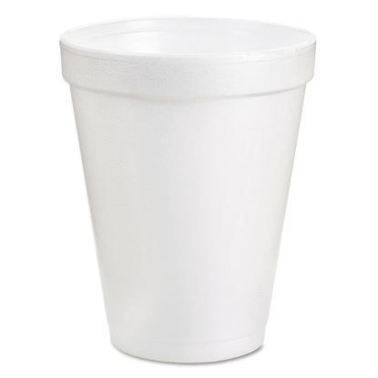 Foam Drink Cups, 6 oz, White, 25/Bag, 40 Bags/Carton1