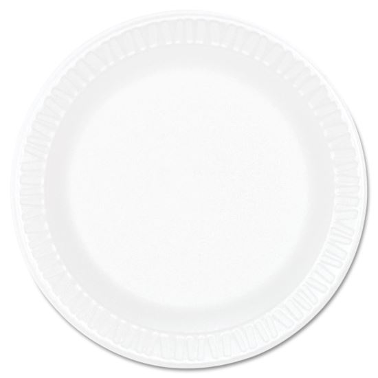 Concorde Foam Plate, 6" dia, White, 1,000/Carton1