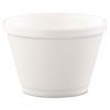 Foam Containers, 6 oz, White, 50/Bag, 20 Bags/Carton1