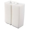 Foam Hinged Lid Containers, 3-Compartment, 7.5 x 8 x 2.3, White, 200/Carton2