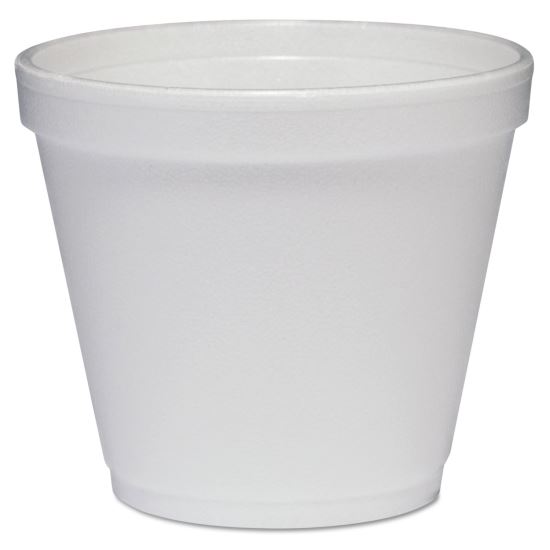 Food Containers, 8 oz, White, 1,000/Carton1