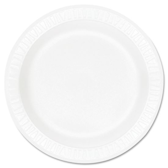 Concorde Foam Plate, 9" dia, White, 125/Pack, 4 Packs/Carton1