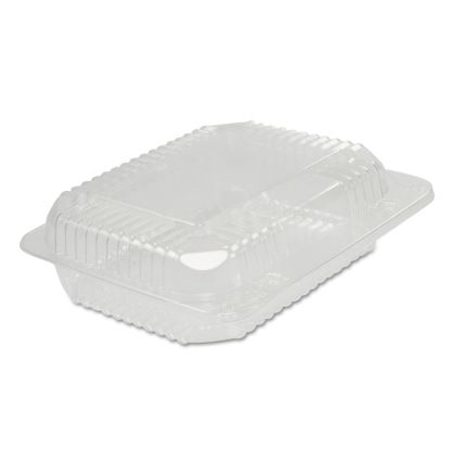StayLock Clear Hinged Lid Containers, 6 x 7 x 2.1, Clear, 125/Packs, 2 Packs/Carton1