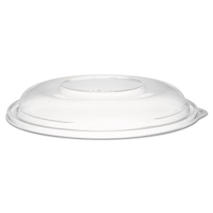 PresentaBowls Clear Dome Lids, 7.3" Diameter x 1.1"h, Clear, 63 Lids/Bag, 4 Bags/Carton1