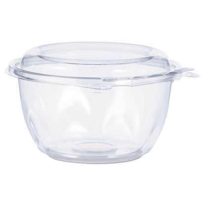 Tamper-Resistant, Tamper-Evident Bowls with Dome Lid, 16 oz, 5.5" Diameter x 3.1"h, Clear, 240/Carton1