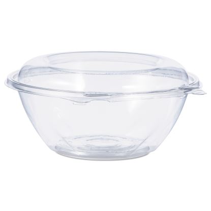 Tamper-Resistant, Tamper-Evident Bowls with Dome Lid, 24 oz, 7" Diameter x 3.1"h, Clear, 150/Carton1