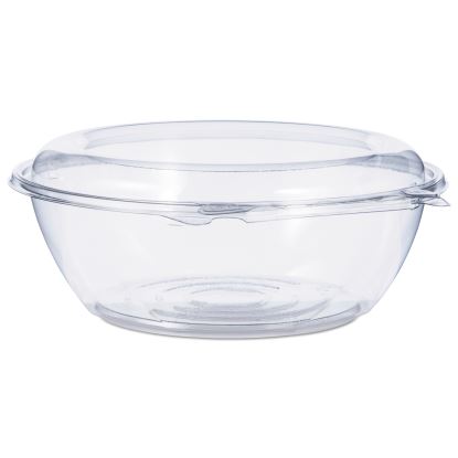 Tamper-Resistant, Tamper-Evident Bowls with Dome Lid, 48 oz, 8.9" Diameter x 3.4"h, Clear, 100/Carton1