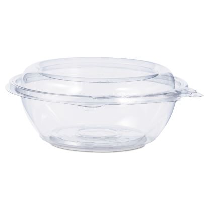 Tamper-Resistant, Tamper-Evident Bowls with Dome Lid, 8 oz, 5.5" Diameter x 2.1"h, Clear, 240/Carton1