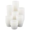 Polystyrene Portion Cups, 3.25 oz, Translucent, 250/Bag, 10 Bags/Carton2