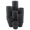 Polystyrene Portion Cups, 4 oz, Black, 250/Bag, 10 Bags/Carton2