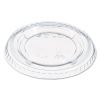 Portion/Souffle Cup Lids, Fits 3.25 oz to 9 oz Cups, Clear, 125/Pack, 20 Packs/Carton2