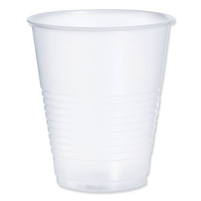 High-Impact Polystyrene Squat Cold Cups, 12 oz, Translucent, 50 Cups/Sleeve, 20 Sleeves/Carton1