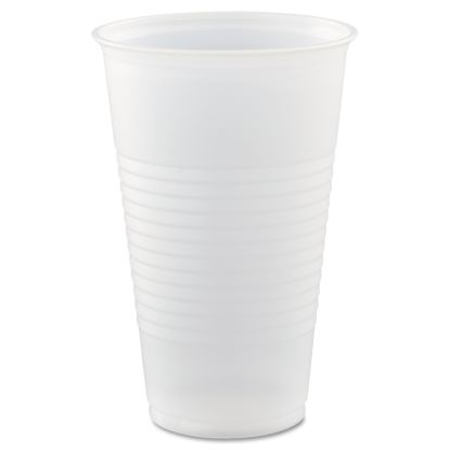High-Impact Polystyrene Cold Cups, 16 oz, Translucent, 50 Cups/Sleeve, 20 Sleeves/Carton1