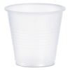 High-Impact Polystyrene Cold Cups, 3.5 oz, Translucent, 100/Pack1