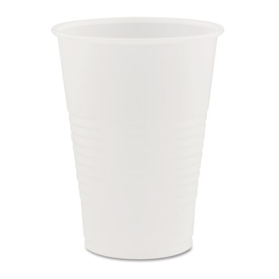 High-Impact Polystyrene Cold Cups, 7 oz, Translucent, 100 Cups/Sleeve, 25 Sleeves/Carton1